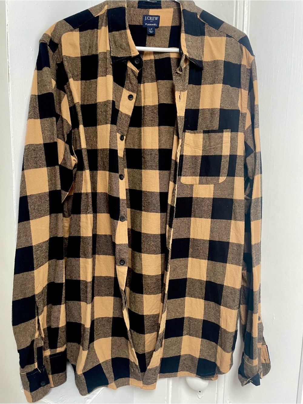 J. Crew Plaid Flannel Button-Down